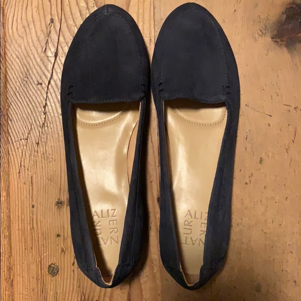 Naturalizer Saban Classic Loafer Navy Suede